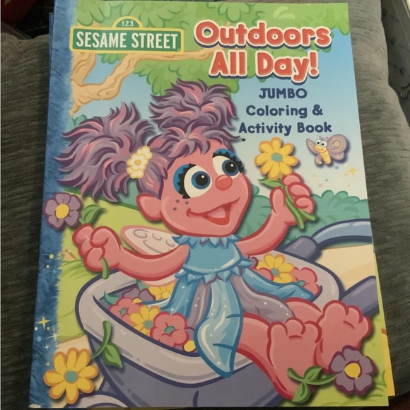 Sesame Street Jumbo Coloring & Activity Book Set Of 3 - New* - Picture 3 of 10
